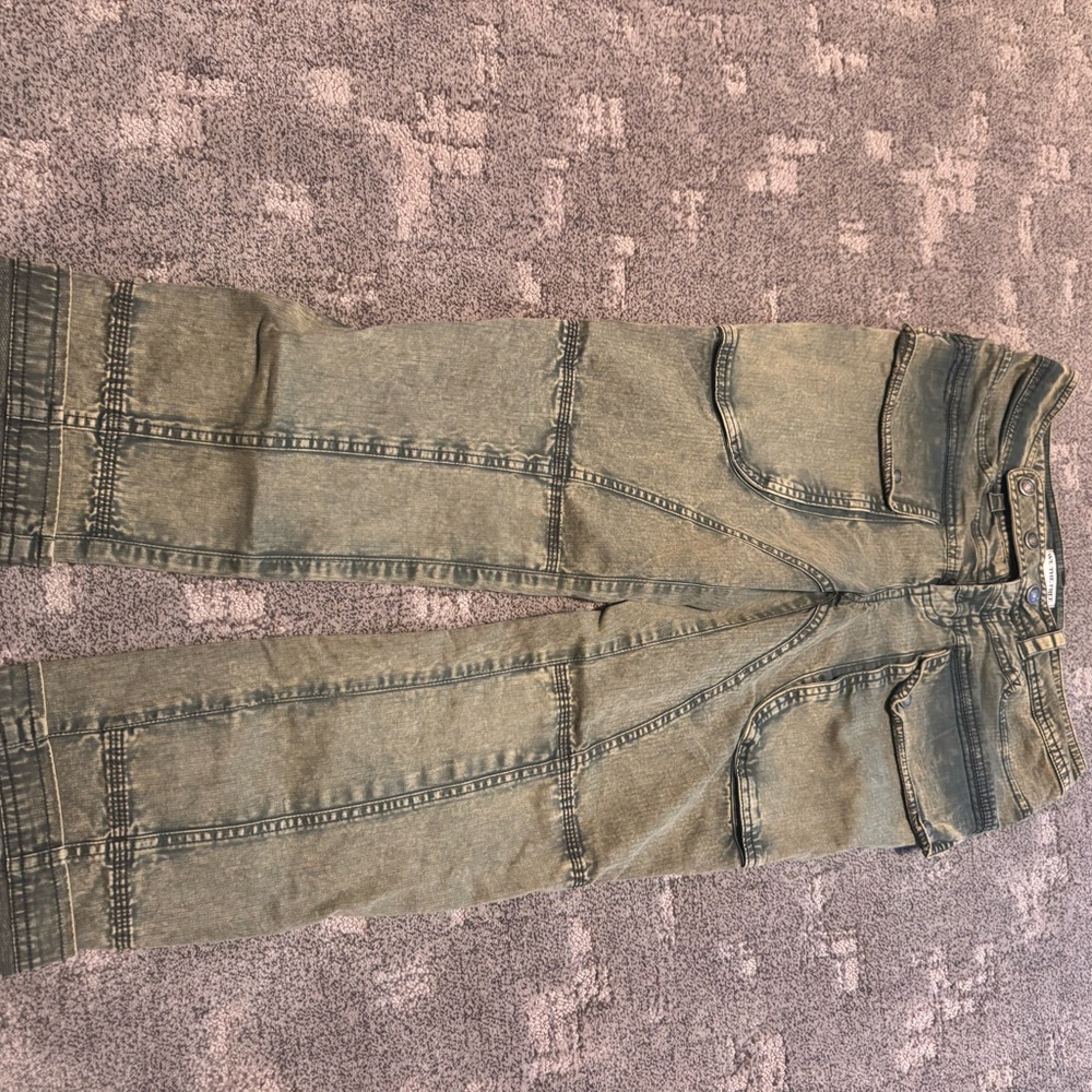We The Free Hot In It Moto Pants in Olive